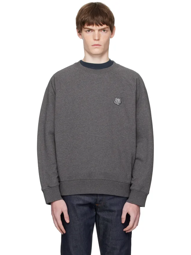 Maison Kitsuné Maison Kitsuné ボールド フォックスヘッド パッチ オーバーサイズ スウェットシャツの商品画像