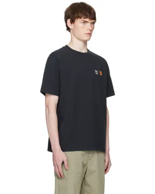 Maison Kitsuné ダブル ボールド フォックスヘッド コンフォート Tシャツ - サムネイル2