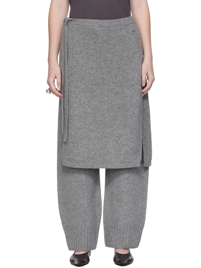 UMARMUNG UMARMUNG Wholegarment ラップスカート ラウンジパンツの商品画像