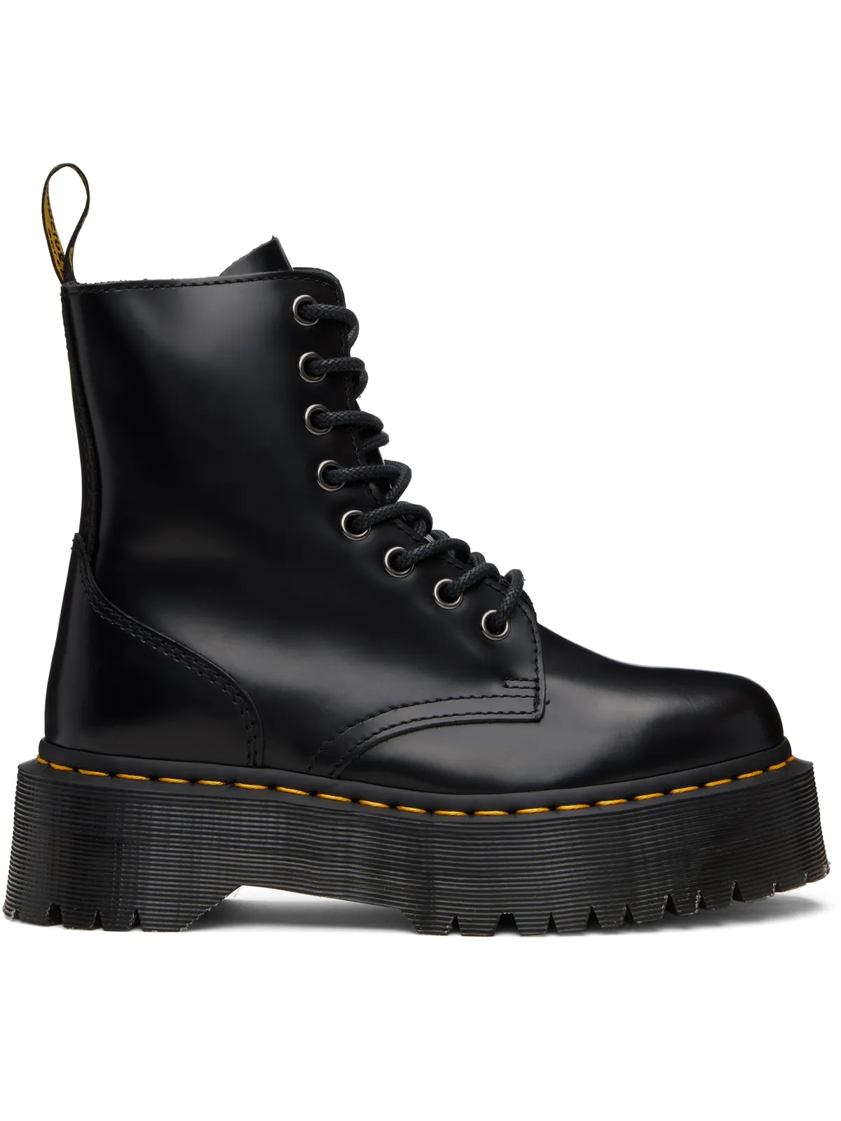 Dr. Martens Jadon Boot スムースレザー プラットフォーム ブーツ - 画像1