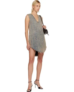 Diesel De-Laris-Dress-S2 デニム ミニワンピース - サムネイル4