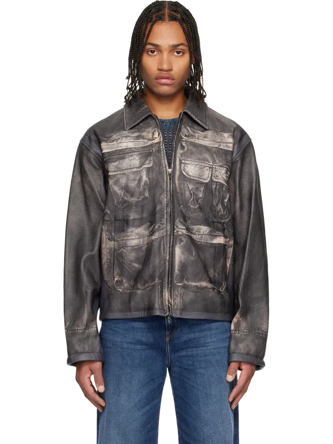 Diesel Diesel L-Mayer レザージャケットの商品画像