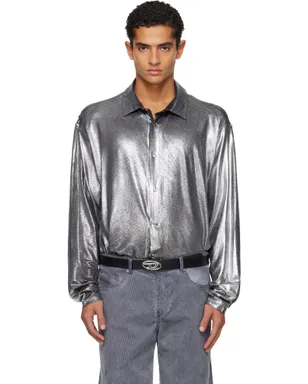 Diesel S-FRED-FOIL シャツ - サムネイル1