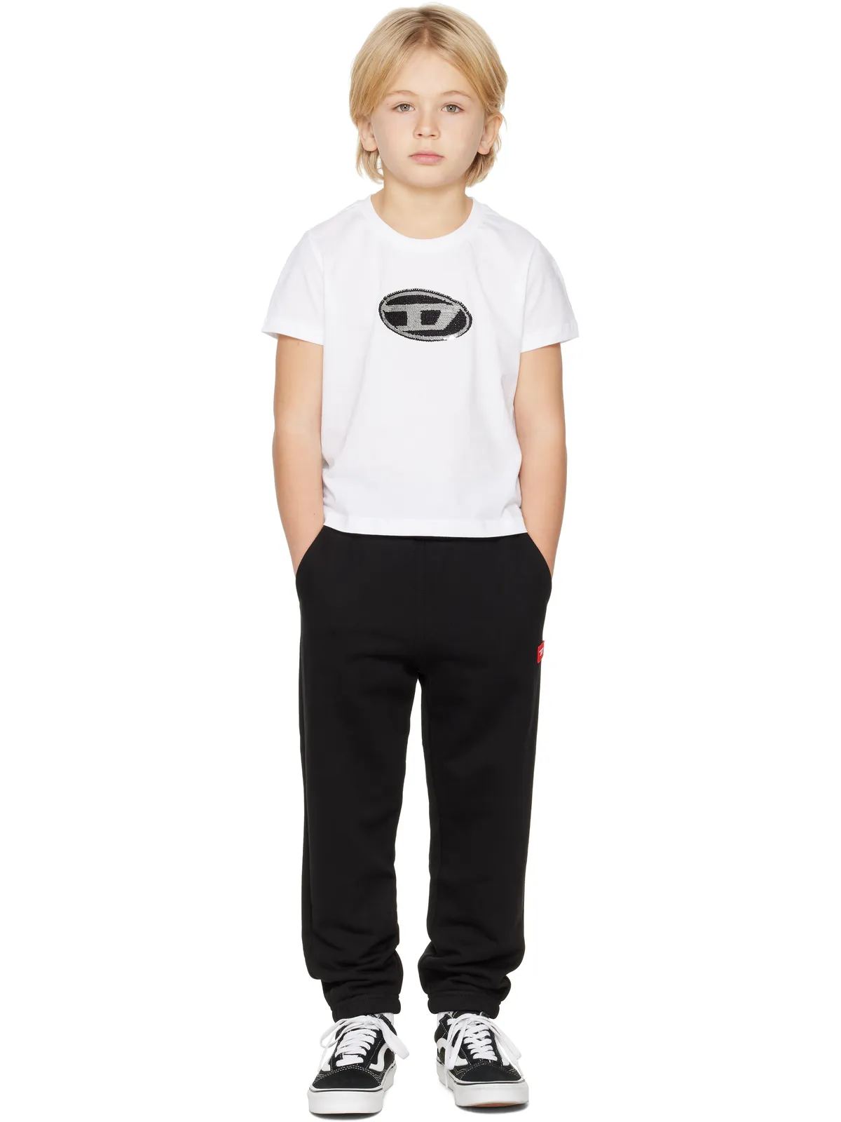 Diesel キッズ｜ Tsequinsg Tシャツ - 画像4