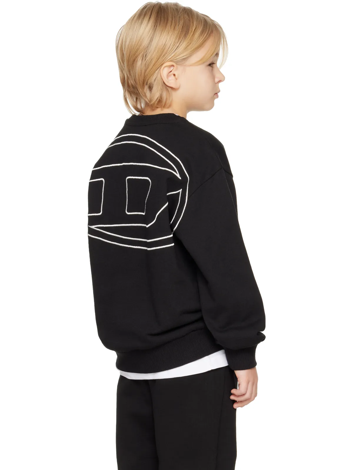Diesel キッズ｜ Srobmegovald Over スウェットシャツ - 画像3