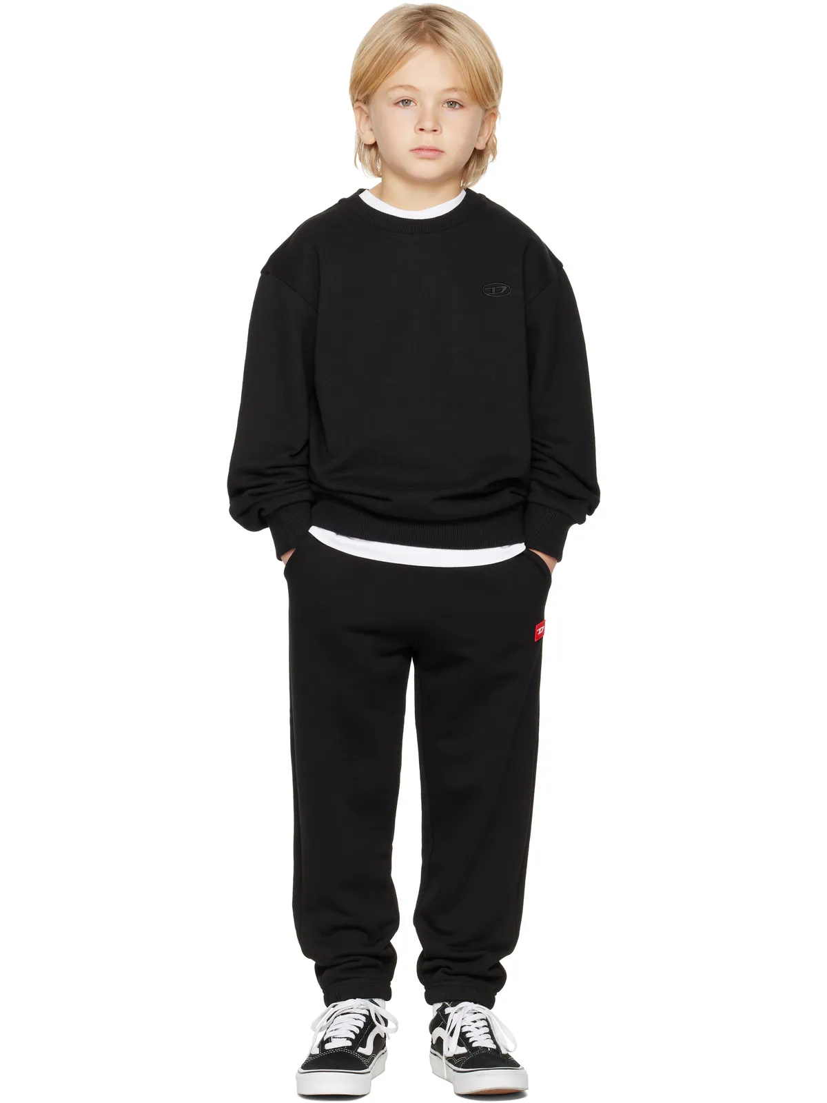 Diesel キッズ｜ Srobmegovald Over スウェットシャツ - 画像4