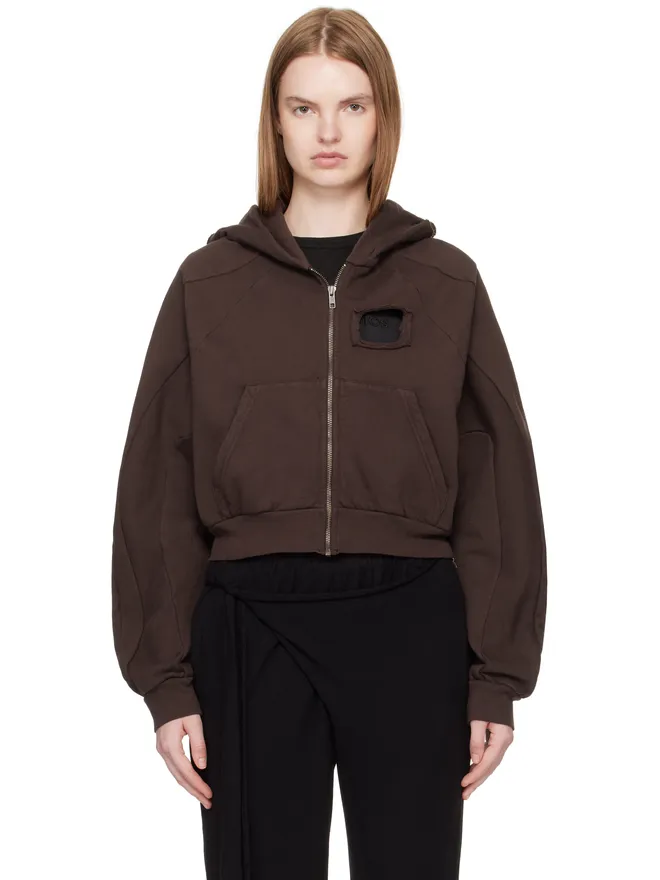 Ottolinger Ottolinger Multiline ディストレス ジップフーディの商品画像