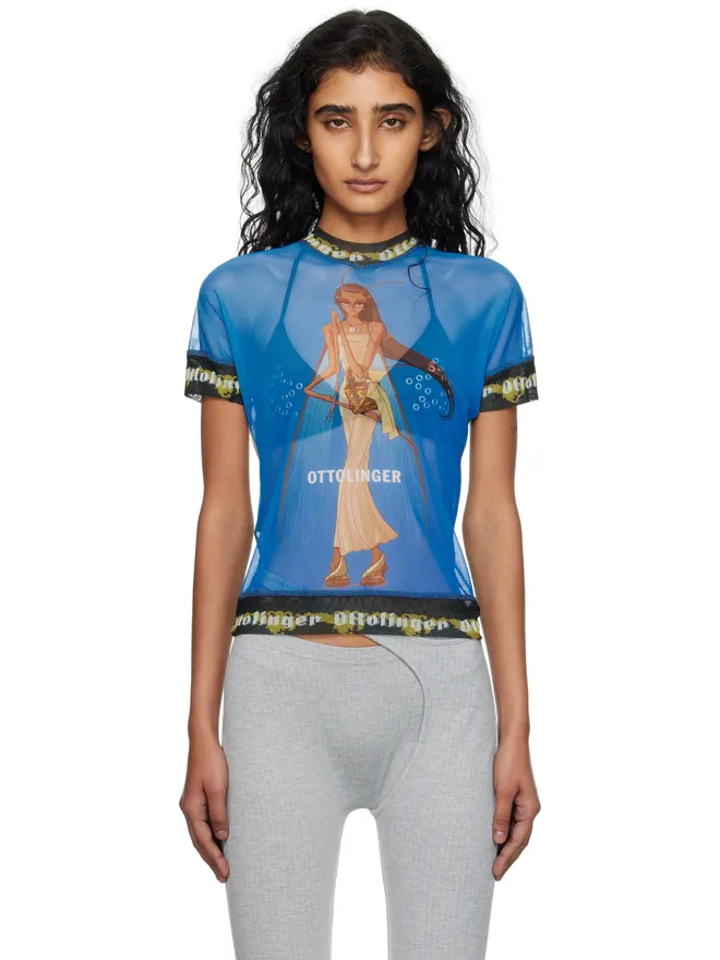 Ottolinger Ottolinger オーバーサイズ メッシュ Tシャツの商品画像