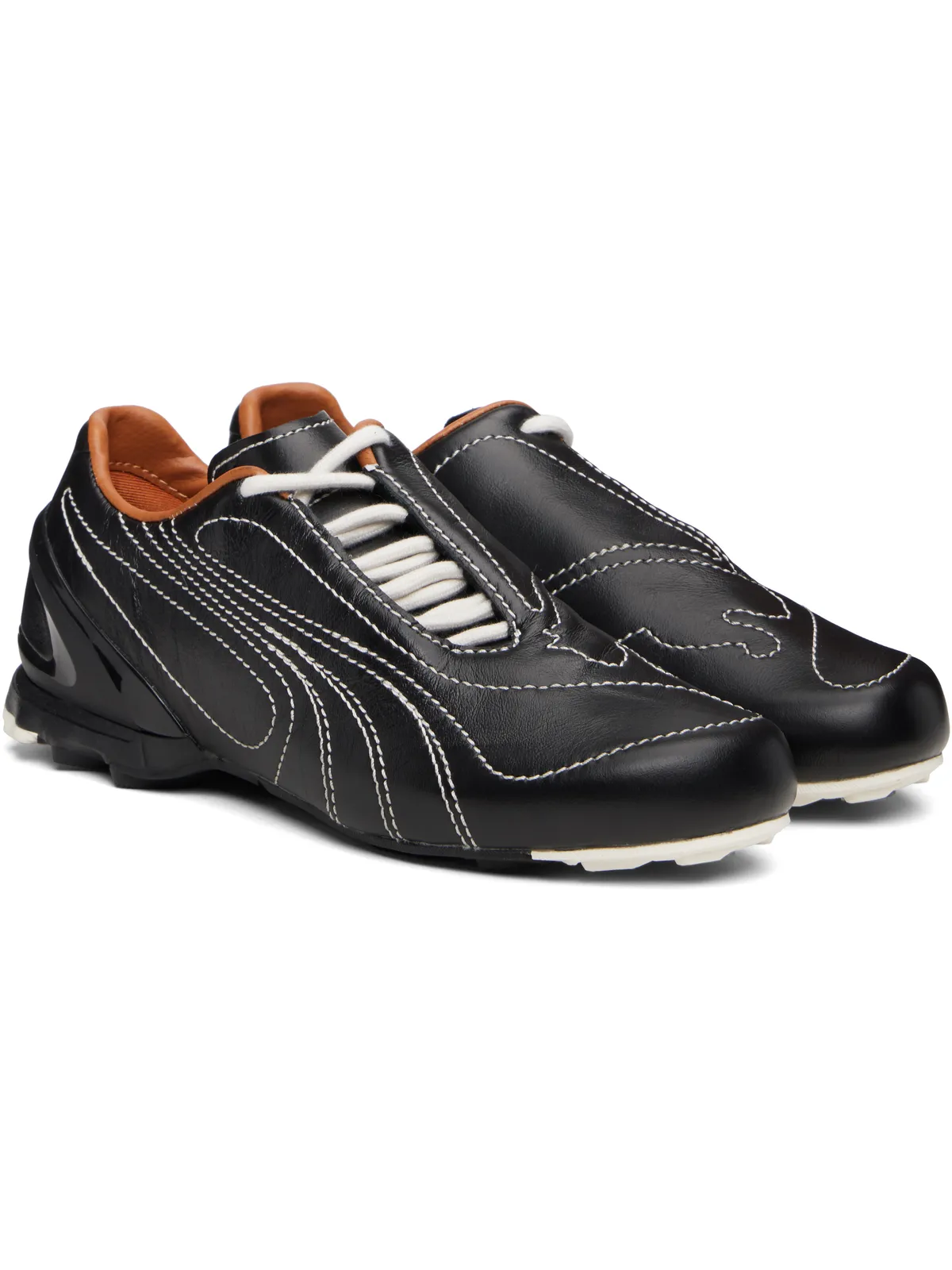 PUMA SSENSE限定 V-S1 レザースニーカー - 画像4