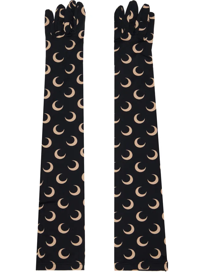 Marine Serre Marine Serre Recycled Moon Jersey ロンググローブの商品画像