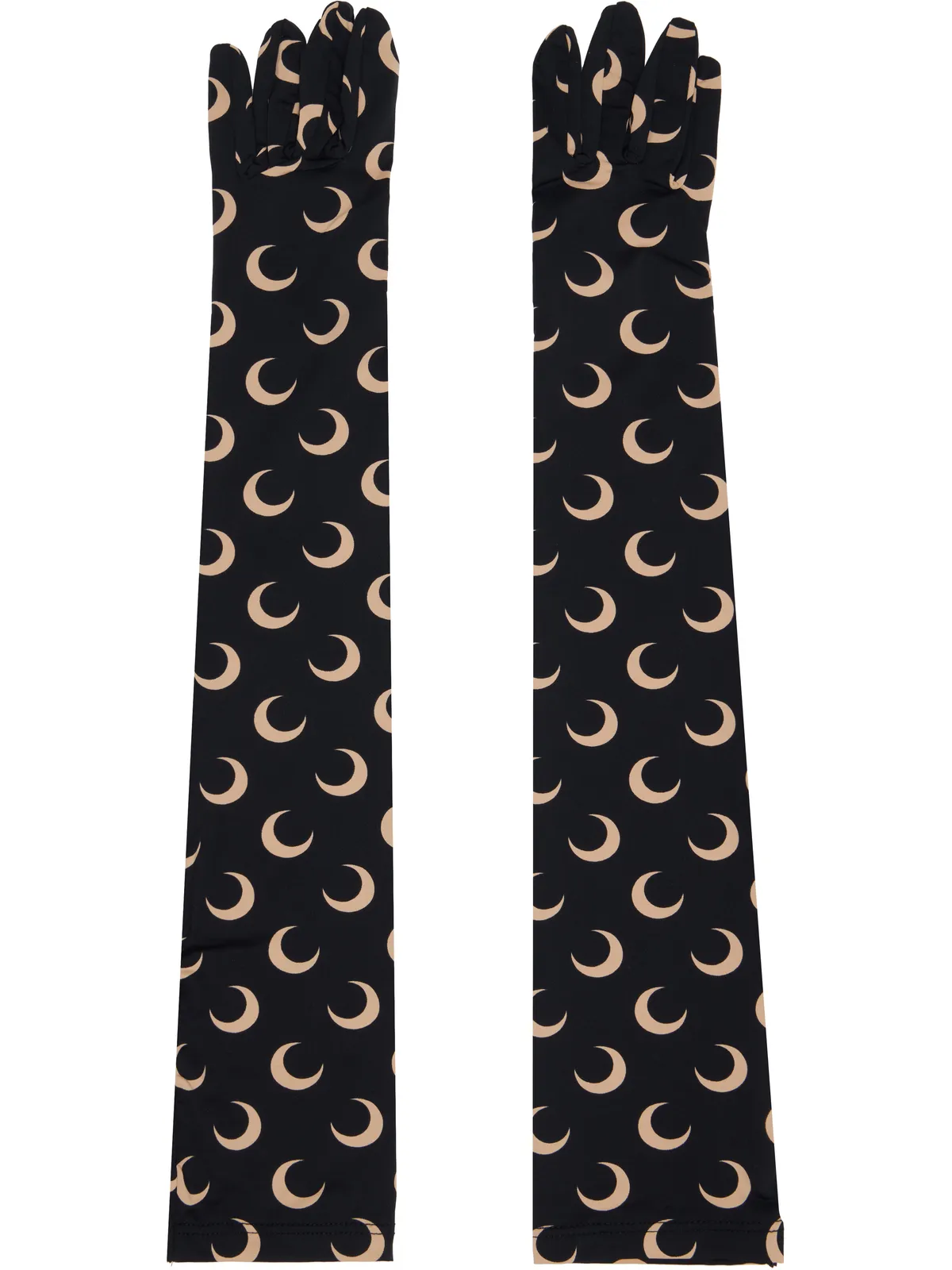 Marine Serre Recycled Moon Jersey ロンググローブ - 画像1