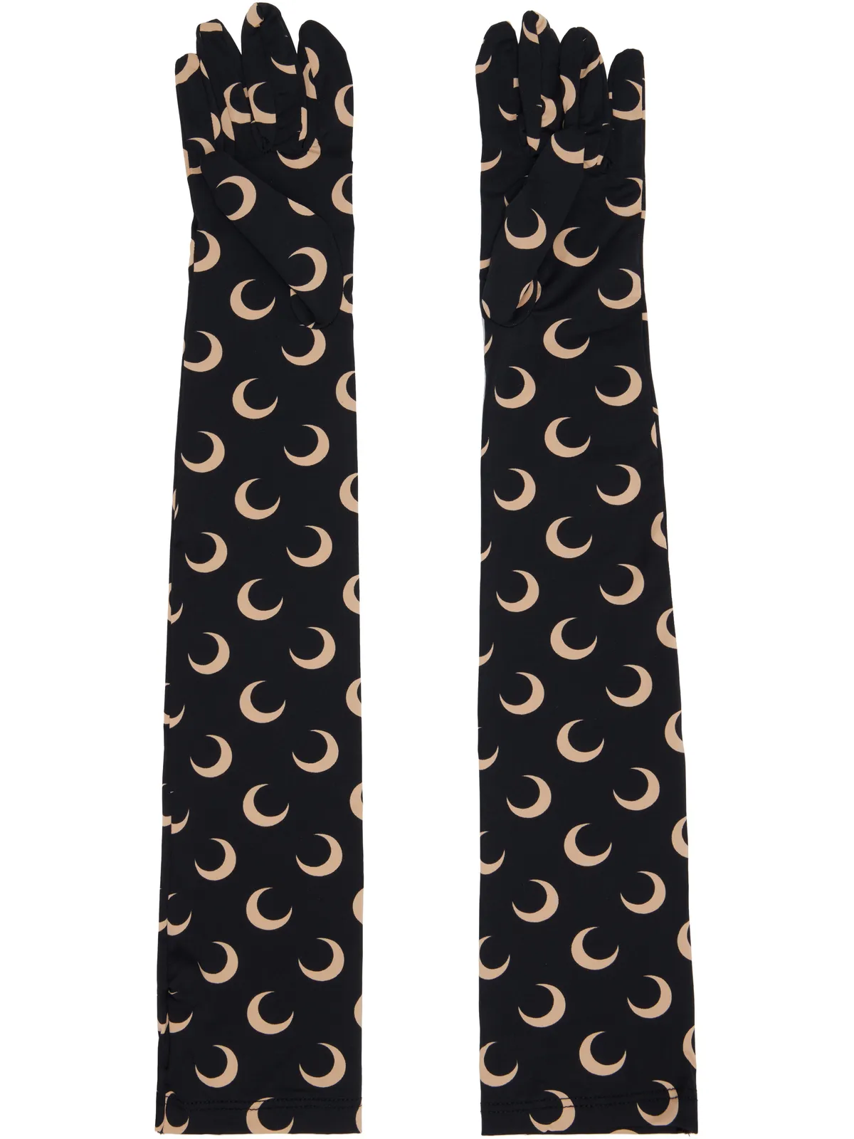 Marine Serre Recycled Moon Jersey ロンググローブ - 画像2