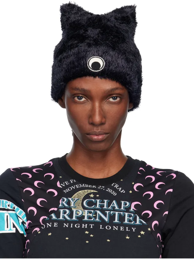 Marine Serre Marine Serre Wild Fluffy Knit Kawaii ビーニーの商品画像