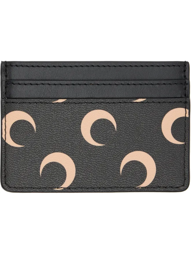 Marine Serre Marine Serre スクリーンプリント レザー カードケースの商品画像