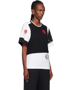 Marine Serre Regenerated Graphic Jersey レイヤード Tシャツ - サムネイル2