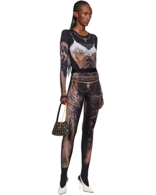 Marine Serre SSENSE限定 Wet Nuisette Printed Jersey タイツ - サムネイル4