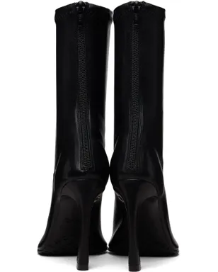 Marine Serre Smooth Leather MS Kiss アンクルブーツ - サムネイル2