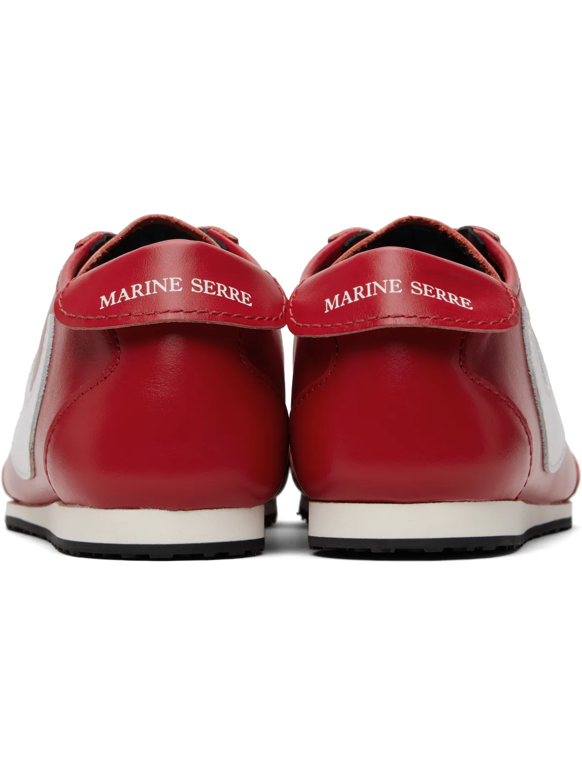 Marine Serre SSENSE限定 Matte Leather MS Astra スニーカー - 画像2