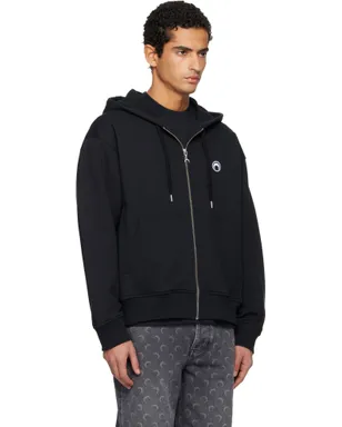 Marine Serre Moon Logo ジップフーディ - サムネイル2