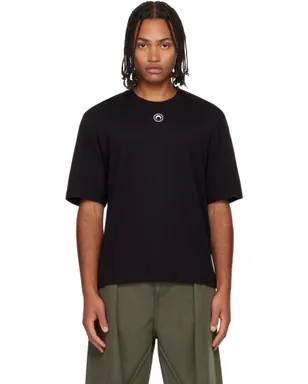 Marine Serre Moon Logo ジャージ ルーズフィット 半袖Tシャツ - サムネイル1