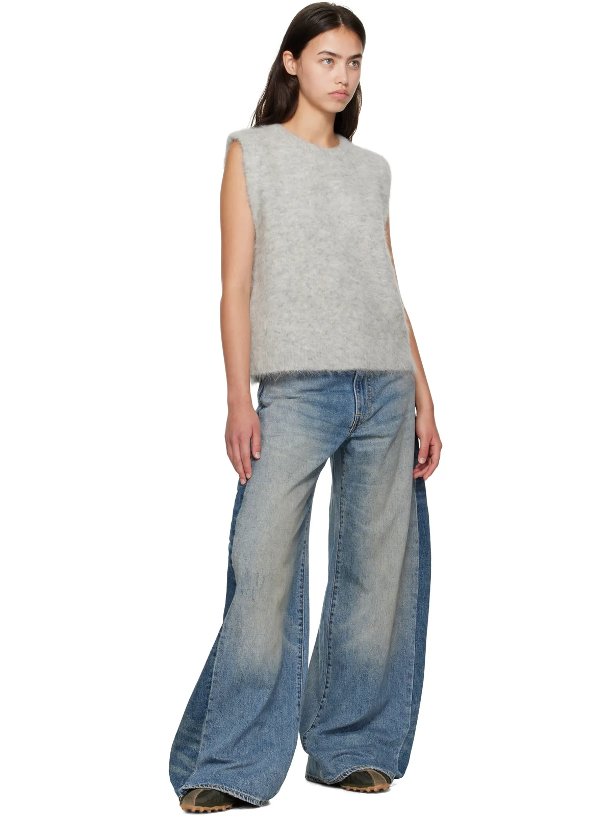 R13 Deep Armhole ベスト - 画像4