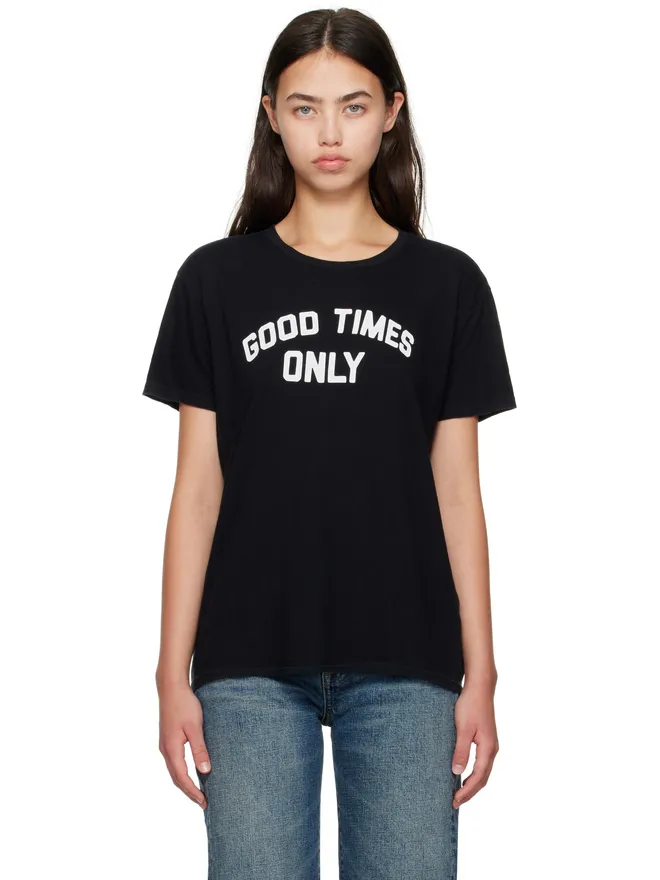R13 R13 'Good Times Only' Boy Tシャツの商品画像
