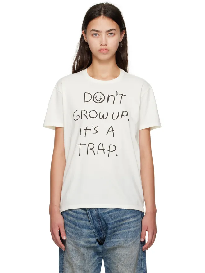 R13 R13 'Don't Grow Up' Boy Tシャツの商品画像