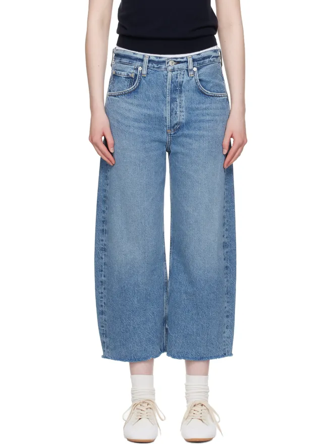 Citizens of Humanity Citizens of Humanity Ayla Raw Hem クロップド ジーンズの商品画像