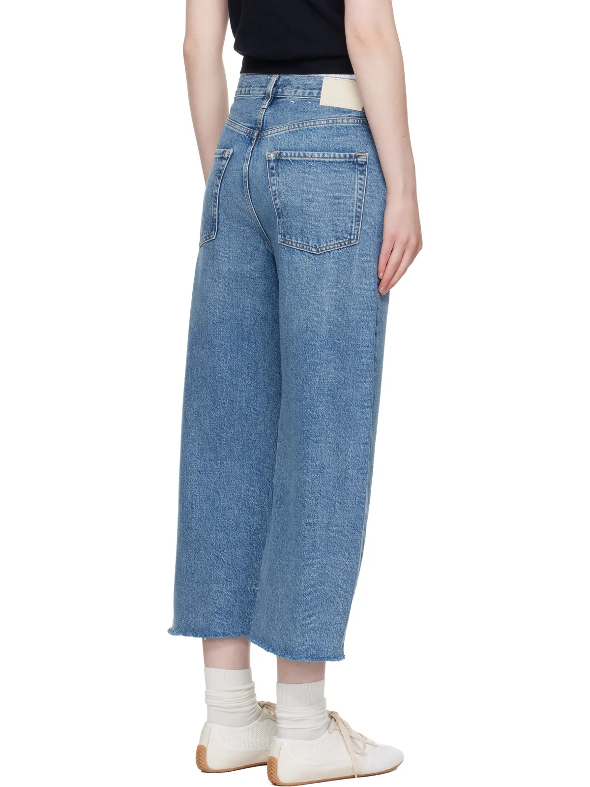 Citizens of Humanity Ayla Raw Hem クロップド ジーンズ - 画像3