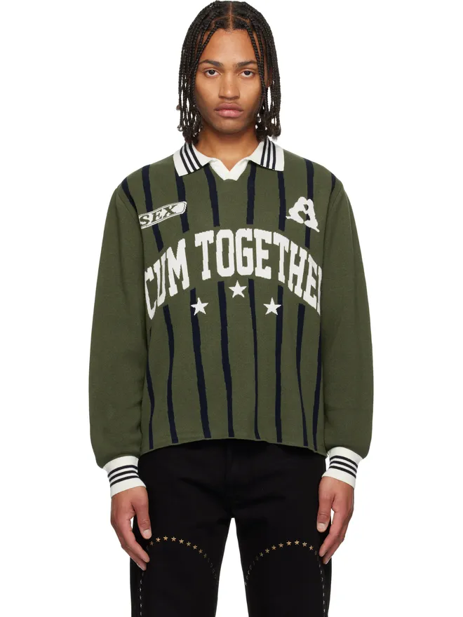 Carne Bollente Carne Bollente Team Carne ニットポロシャツの商品画像