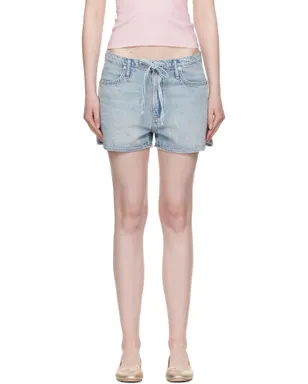Rag & Bone Ultra Featherweight Nolan ドローストリング デニムショートパンツ - サムネイル1