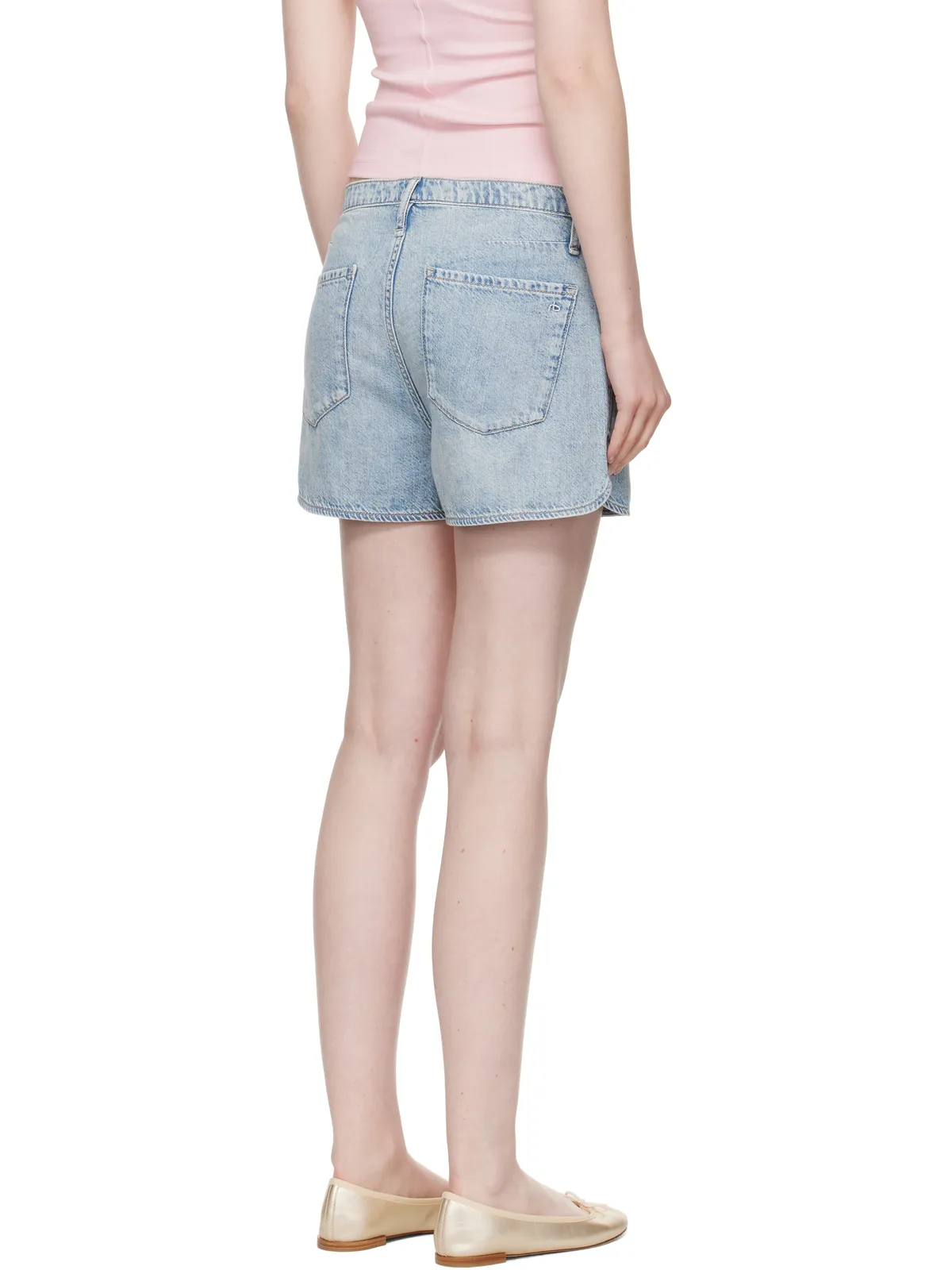 Rag & Bone Ultra Featherweight Nolan ドローストリング デニムショートパンツ - 画像3
