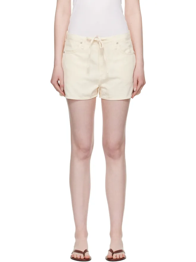 Rag & Bone Rag & Bone Featherweight Nolan ドローストリング デニムショートパンツの商品画像