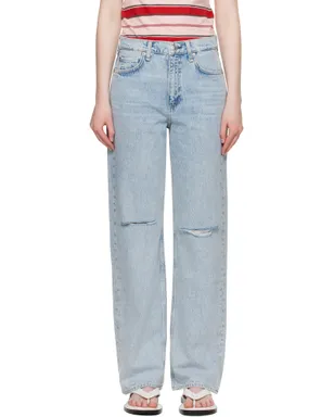 Rag & Bone Straight Shea リラックス ハイウエスト ジーンズ - サムネイル1