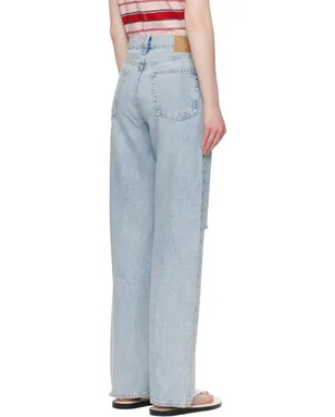 Rag & Bone Straight Shea リラックス ハイウエスト ジーンズ - サムネイル3