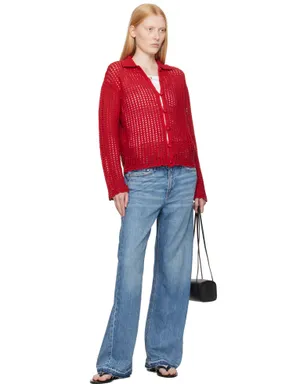 Rag & Bone Featherweight Logan ワイドレッグジーンズ - サムネイル4