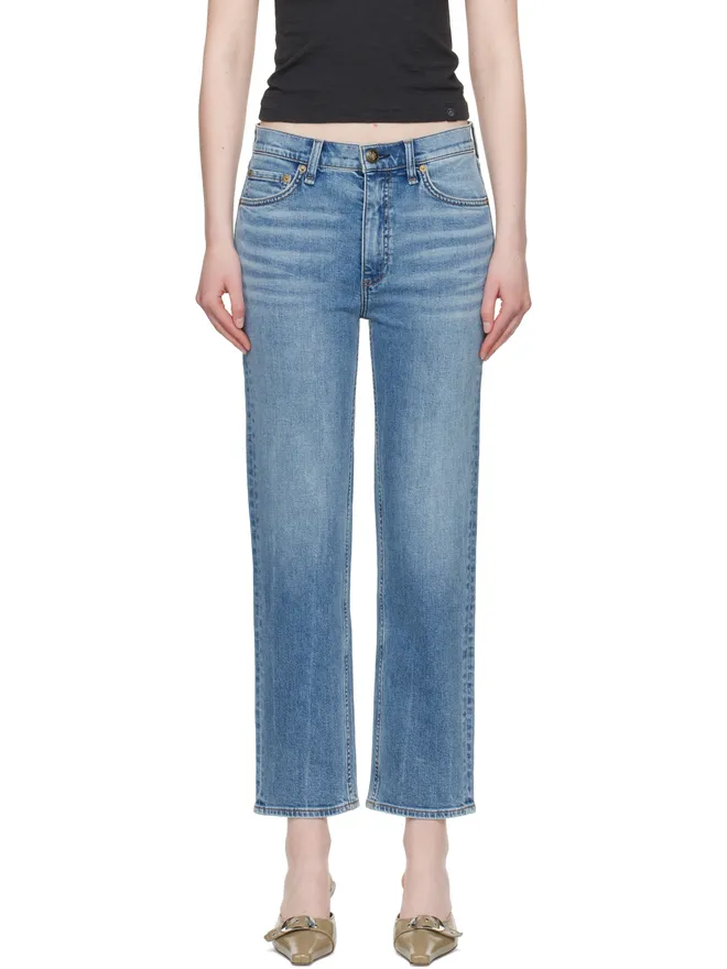Rag & Bone Rag & Bone Straight Harlow ミッドライズ アンクルジーンズの商品画像