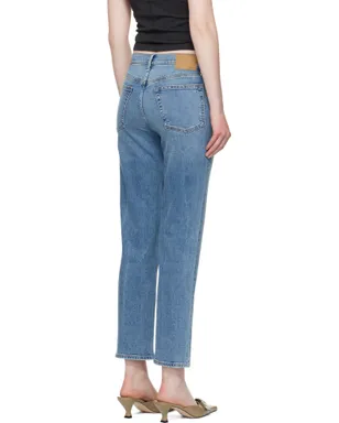 Rag & Bone Straight Harlow ミッドライズ アンクルジーンズ - サムネイル3
