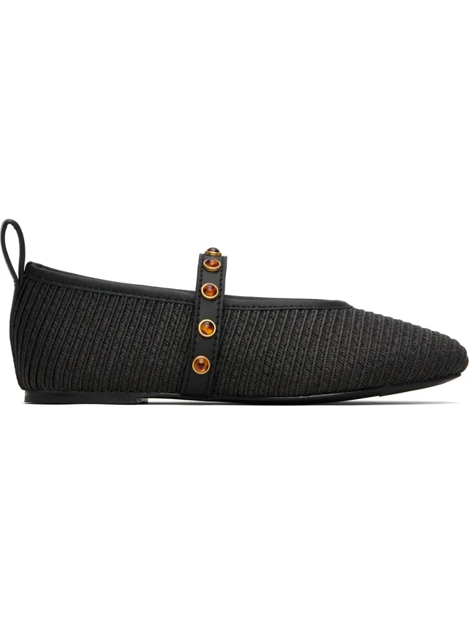 Rag & Bone Rag & Bone Spire Straw メリージェーン フラットシューズの商品画像