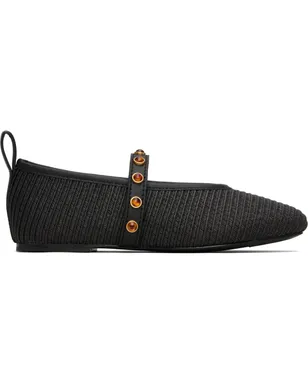 Rag & Bone Spire Straw メリージェーン フラットシューズ - サムネイル1
