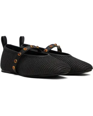 Rag & Bone Spire Straw メリージェーン フラットシューズ - サムネイル4