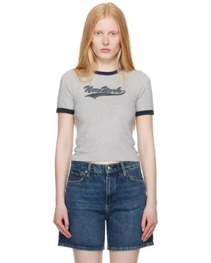Rag & Bone Mica リンガーTシャツ - サムネイル1