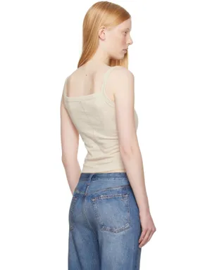 Rag & Bone 'The Slub Square Neck' キャミソール - サムネイル3