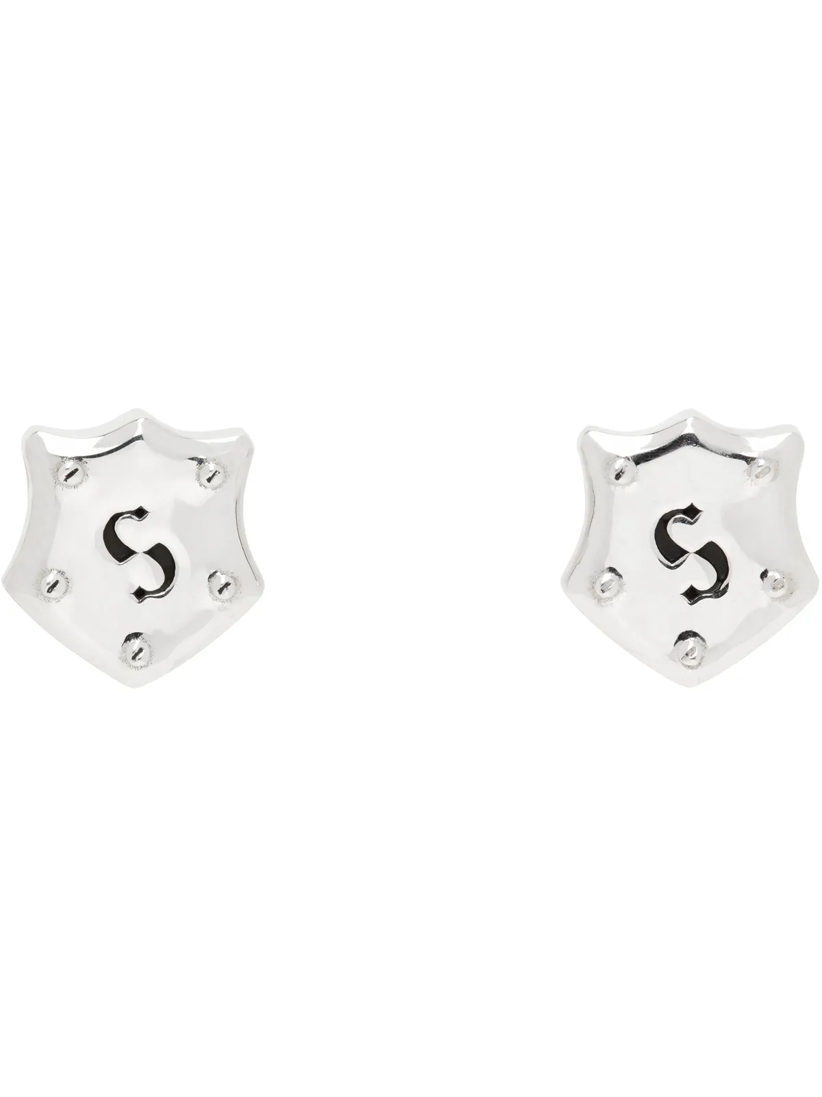 Stolen Girlfriends Club Shield スタッドピアス - 画像1