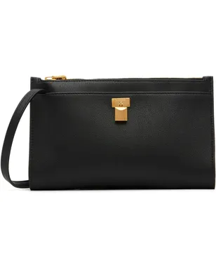 TOM FORD ミニ ナチュラル グレインレザー パドロック バッグ - サムネイル1