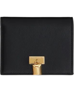 TOM FORD グレインレザー パドロック コンパクトウォレット - サムネイル1