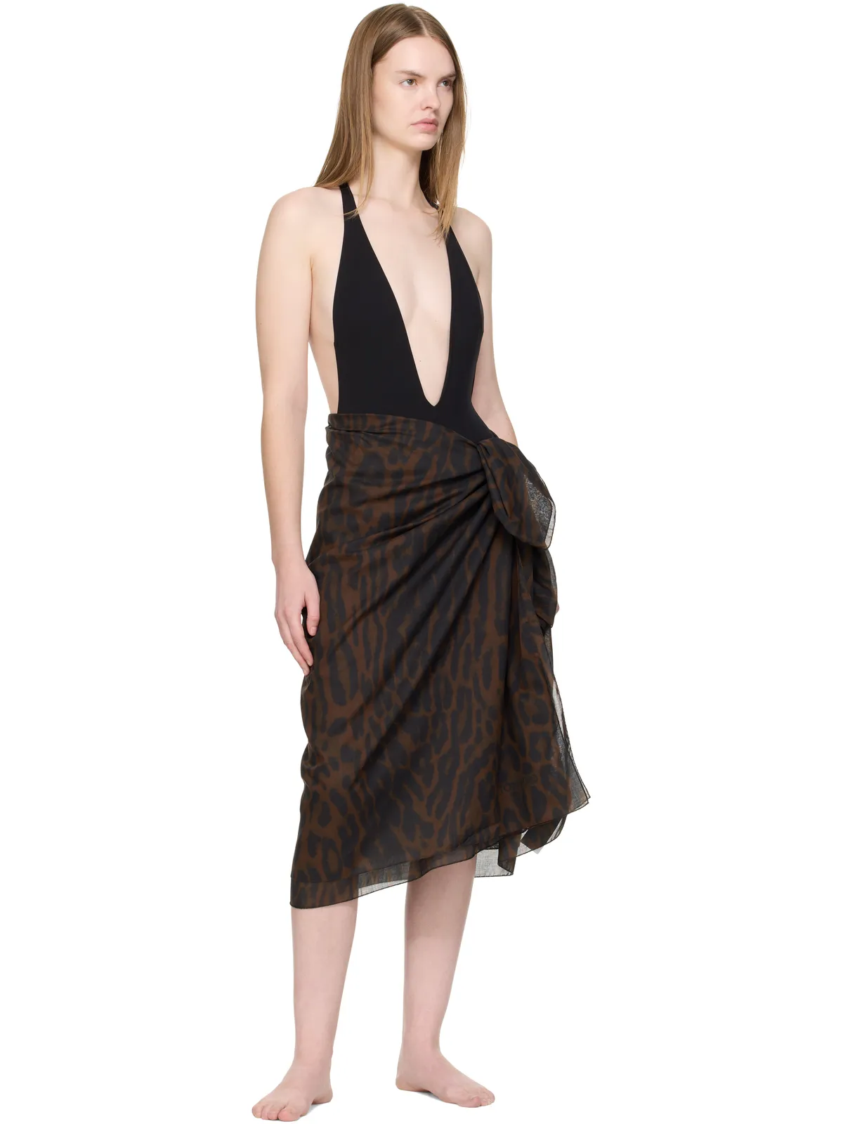 TOM FORD Pareo ラップ カバーアップ スカート - 画像4