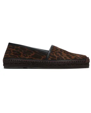 TOM FORD Ocelot Print スムース カーフスエード エスパドリーユ - サムネイル1