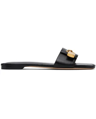 TOM FORD レザー パドロック スライド - サムネイル1