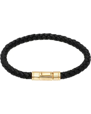 TOM FORD Tubular レザーブレスレット - サムネイル1